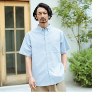 吸水速乾 オックス ボタンダウン ショートスリーブ シャツ 25SS