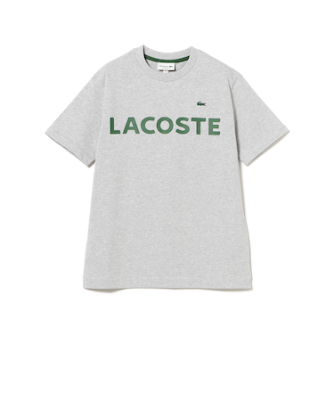 LACOSTE / ヘビーウェイト ブランドネーム ロゴTシャツ