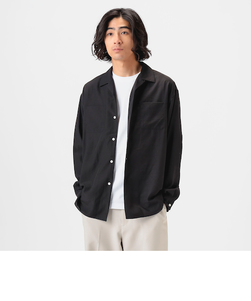 BEAMS BOY / ポリエステル ビッグ オープンカラーシャツ 13010091803_C_1.jpg