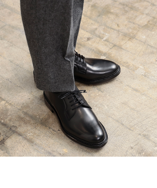 Lloyd Footwear / SHOEMAKER EST1972 カーフ プレーントゥ ダービーシューズ