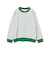 DANTON / KIDS' LONG SLEEVE SWEAT T-SHIRT STRIPE（105～135cm）