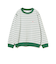 DANTON / KIDS' LONG SLEEVE SWEAT T-SHIRT STRIPE（105～135cm）