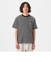 DANTON / SHORT SLEEVE POCKET T-SHIRT STRIPE