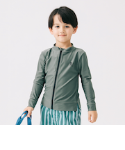 ジップアップ ラッシュガード 2025SS（110～130cm）