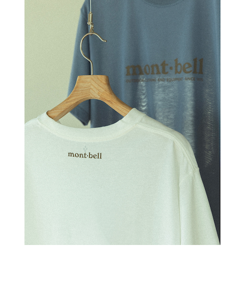 【別注】mont-bell /  ロゴ プリント Tシャツ