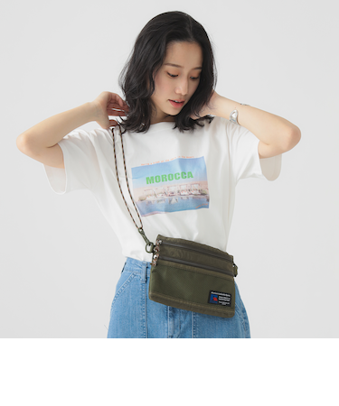 【別注】RUSSELL ATHLETIC / メッシュ ポケット サコッシュ