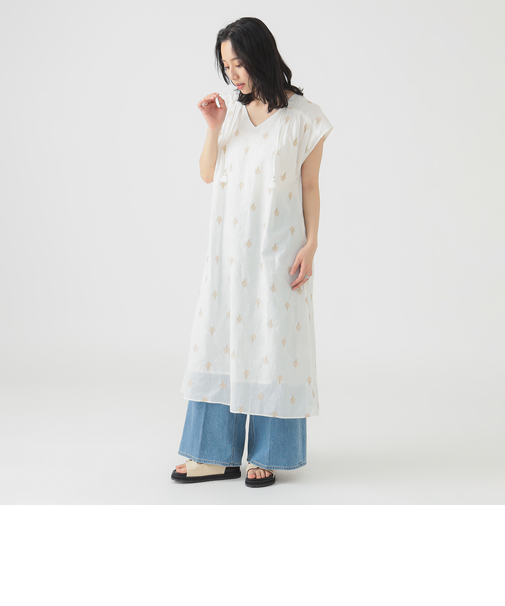インド 総刺繍 ワンピース（S～M）