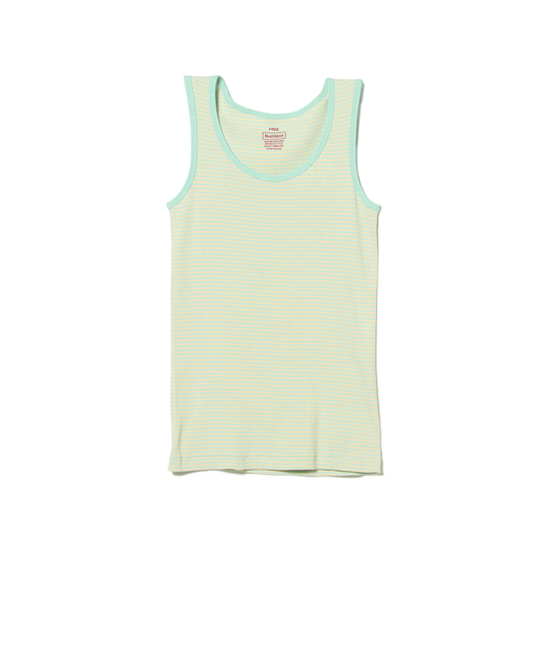 HEALTH KNIT / Tubular リブ タンクトップ