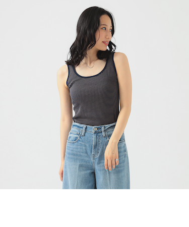 HEALTH KNIT / Tubular リブ タンクトップ