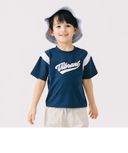袖切り替え プリント Tシャツ 2025SS（100～140cm）