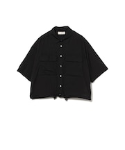 撥水 シアー シャツ