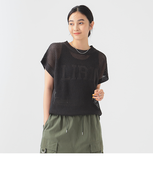 ロゴニット × タンクトップ セット