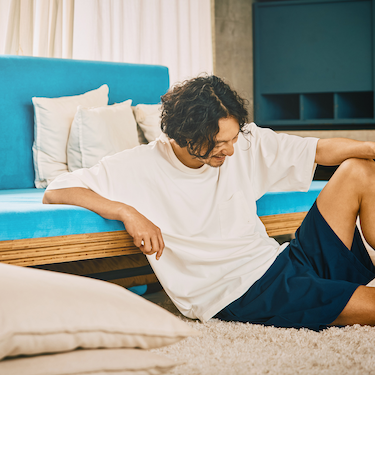 【セットアップ対応】ランド アンド ウォーター クルーネック ポケット Tシャツ