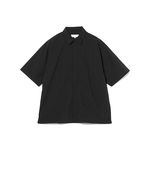 撥水 ナイロン ハーフスリーブ シャツ