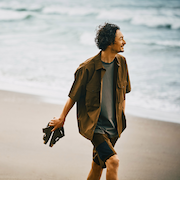 【セットアップ対応】ランド アンド ウォーター メッシュ シャツ