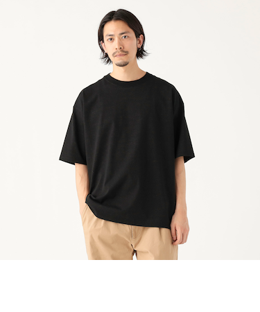 グラデーション ライニング クルーネック Tシャツ