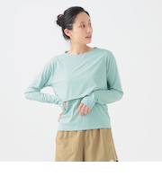 【セットアイテム】HELLY HANSEN / シャルム ラッシュガード 3WAY トップス（S～M）（レディース）