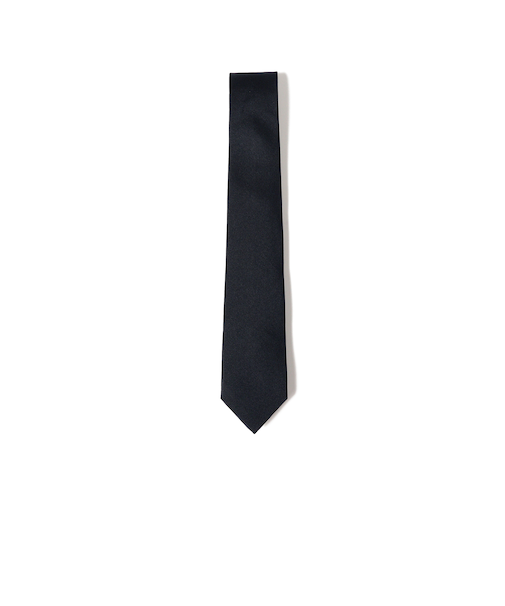 シルク ソリッド ナロー ネクタイ 25FW