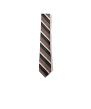 シルク ストライプ ナロー ネクタイ 25FW 1