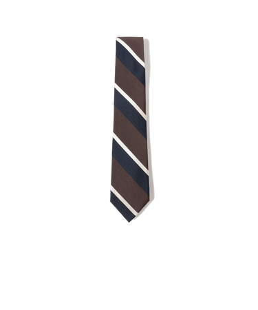 シルク ストライプ ネクタイ 25FW 1