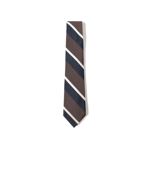 シルク ストライプ ネクタイ 25FW 1