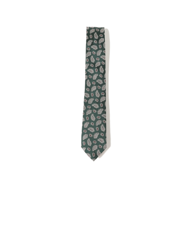 シルク ペイズリー ナロー ネクタイ 25FW