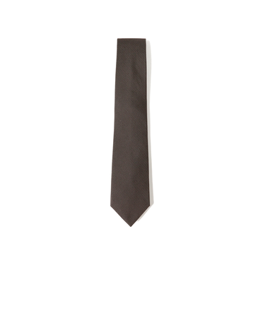 シルク ソリッド ネクタイ 25FW
