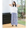 プリント ライン パンツ（S～M）