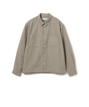 チェック ショート シャツ
