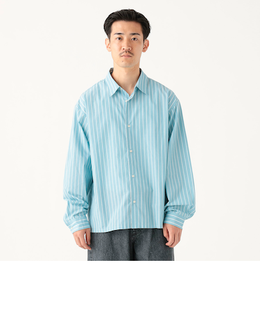 ポリエステル コットン ショート シャツ