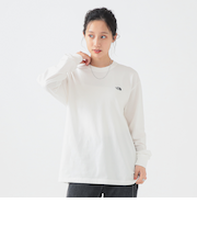 【吸汗速乾】THE NORTH FACE /  ロングスリーブ フラッシュドライ ヌプシ コットンティー（S～M）NT32535