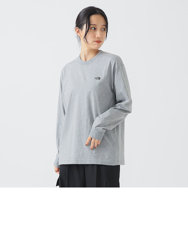 【吸汗速乾】THE NORTH FACE /  ロングスリーブ フラッシュドライ ヌプシ コットンティー(S~M)NT32535