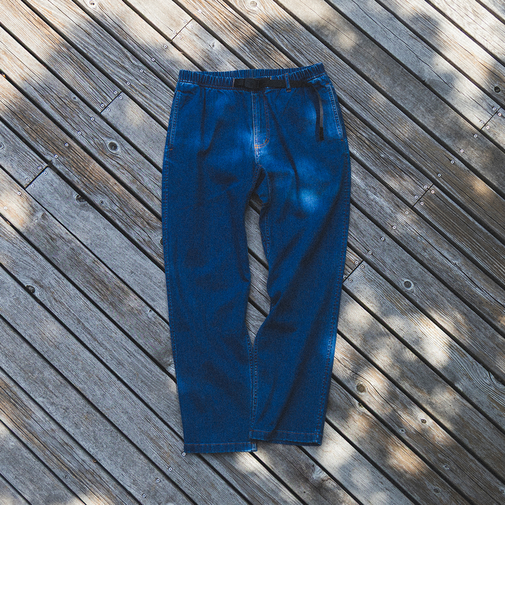 【別注】Gramicci / ルーズ テーパード ストレッチ デニム パンツ 25FW