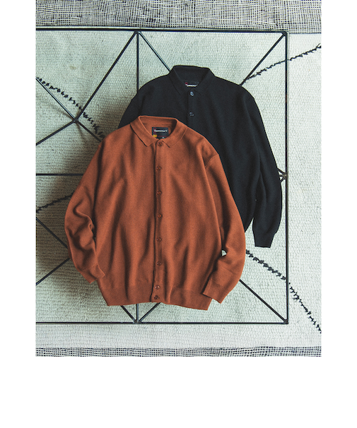 【別注】TOWN CRAFT / ポロ カーディガン