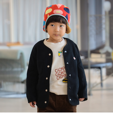 DANTON / フリース ジャケット 2025FW（105～135cm）