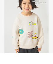 Peanuts 総柄 プリント スウェット 2025FW（90～140cm）