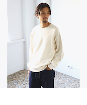 SIMPLE YET / ヴィンテージ 起毛 クルーネック スウェット