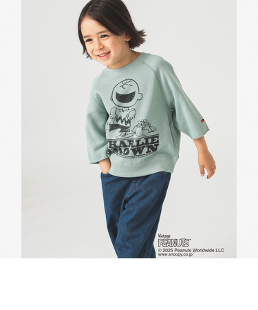 FRUIT OF THE LOOM / Peanuts ショートスリーブ スウェット 2025FW（100～140cm）