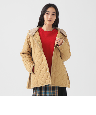 キルティング フード ショート ブルゾン(S~M)