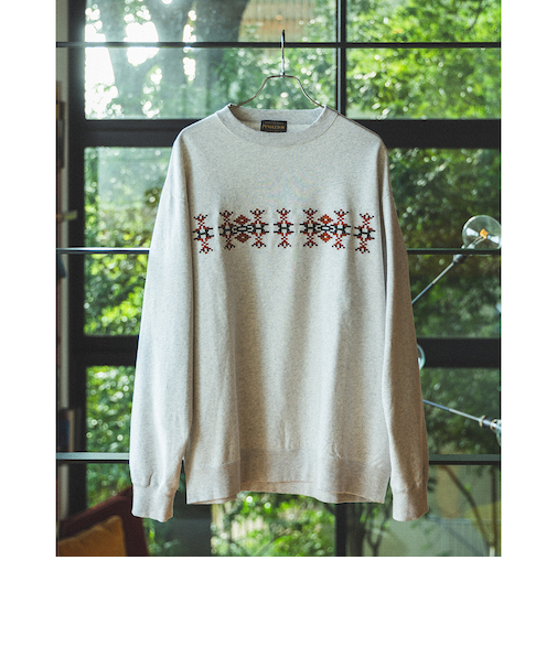 【別注】PENDLETON / エンブロイダリー スウェット