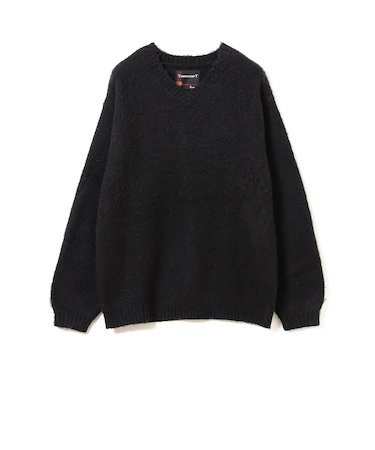【別注】TOWN CRAFT / シャギー Vネック ニット