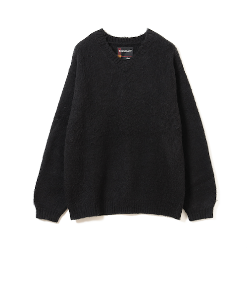 【別注】TOWN CRAFT / シャギー Vネック ニット