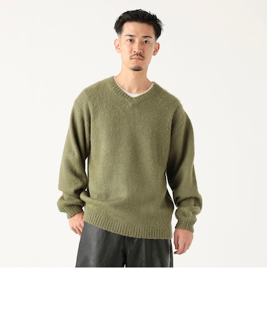 【別注】TOWN CRAFT / シャギー Vネック ニット