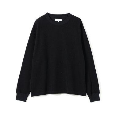 ワッフル ロングスリーブ カットソー