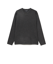 14ゲージ ニット クルーネック Tシャツ