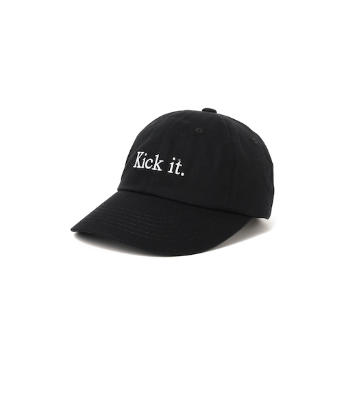 KIck it. ロゴ キャップ