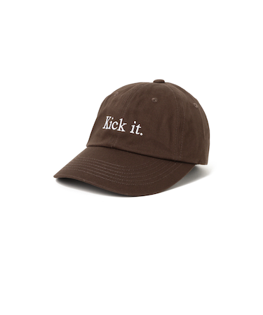 KIck it. ロゴ キャップ