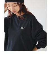 【別注】LACOSTE / ロングスリーブ クルーネック Tシャツ