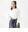 【別注】LACOSTE / ロングスリーブ クルーネック Tシャツ