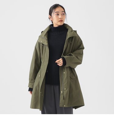【撥水機能】撥水 ロング マウンテン パーカ（S～M）